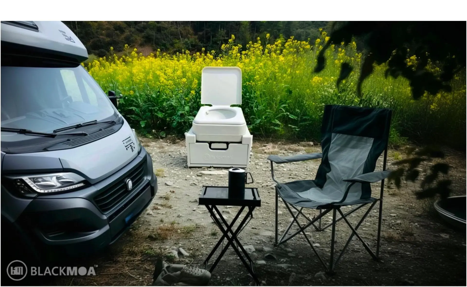 A Picture Showing the Success of BlackMOA FIxed Cassette Toilet BlackMOA FIxed Cassette Toilet