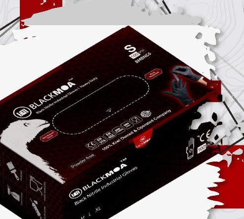 Blackmoa Nitrile Glove Black Nitrile Gloves