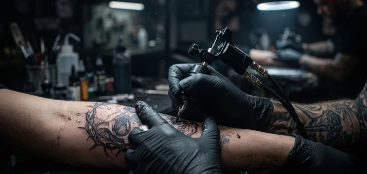 BlackMOA™ Tough Gloves for tattooing industry NZ