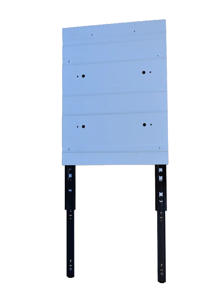 [BMHDSR45] Slider Rails - Heavy Duty (Front and Back ⇅ Direction [Slides your BlackMOA™ Toilet Forward & Backward] - 450mm (L) x 340mm (W) x 20mm (H))